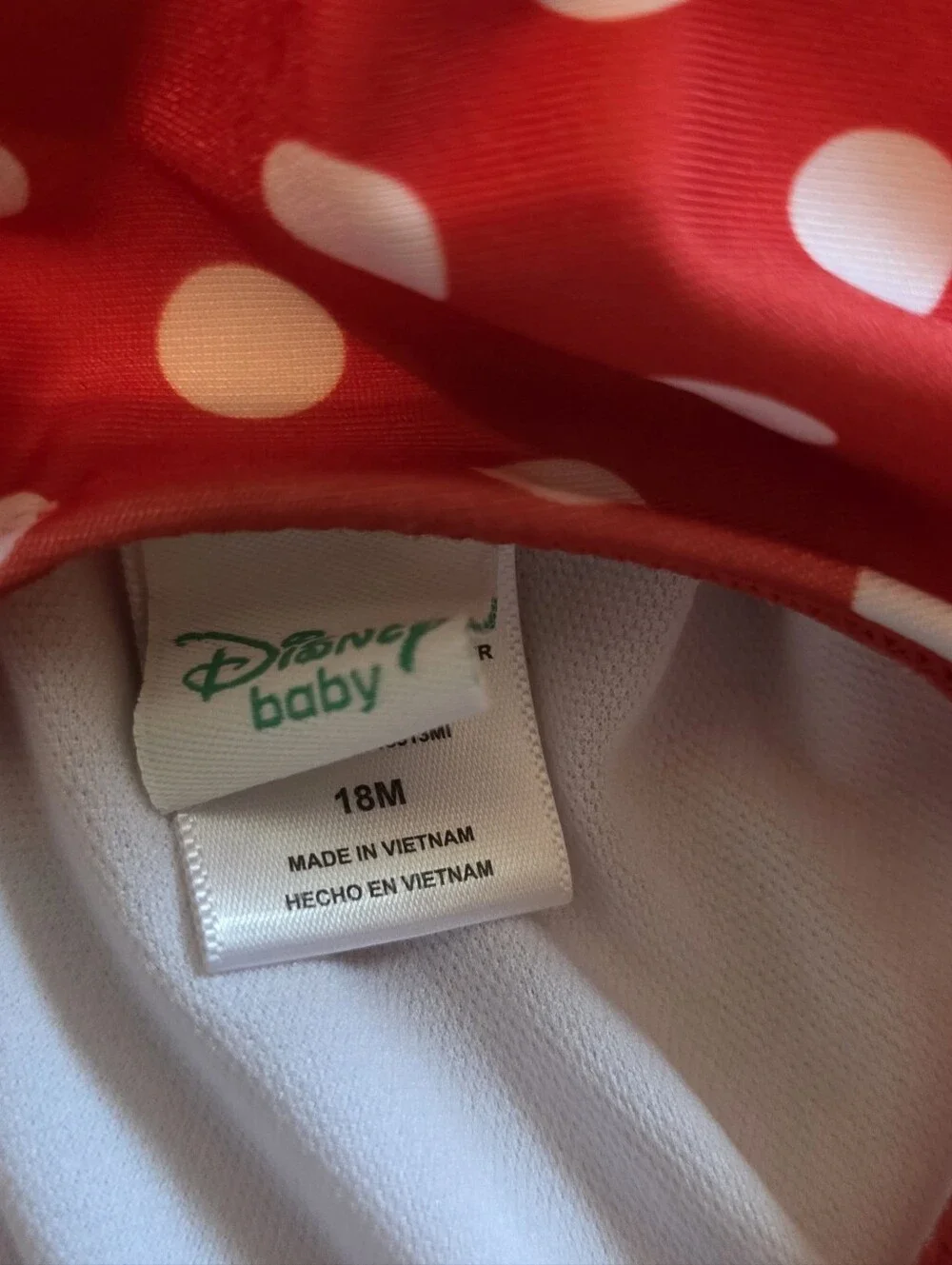 Disney Baby Minnie Mouse Swimsuit 18 Months